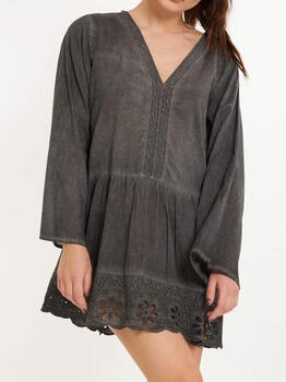 LingaDore Beach Cover Up Zwart Tuniek