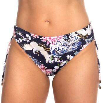 Rosa Faia Badmode Lorie Marine Blauw/Print Bikini Broekje