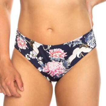 Rosa Faia Badmode Casual Marine Blauw/Print Bikini Broekje