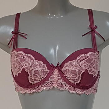 Sapph Rose Bertin Roze Voorgevormde bh