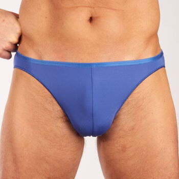 HOM Plumes Blauw Heren Slip