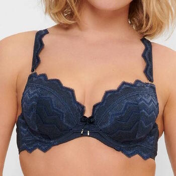 LingaDore Midnight Blue Marine Blauw Push Up bh