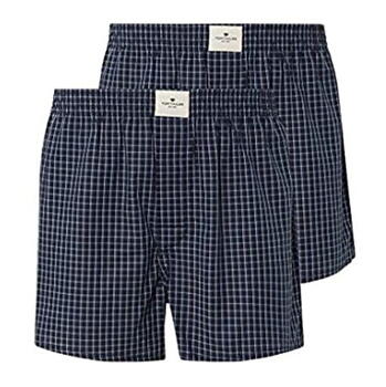Tom Tailor Texas Marine Blauw/Print Wijde Boxershort