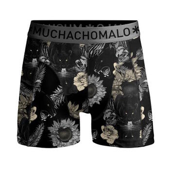 Muchachomalo Panther Zwart/Print Boxershort