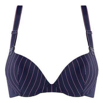 Marlies Dekkers Gloria Marine Blauw/Roze Push Up bh