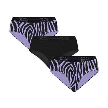 Zaccini Zebra Zwart/Wit Short