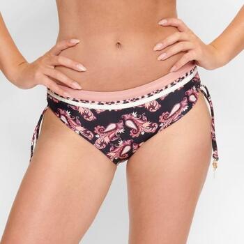 LingaDore Beach Paisley Love Zwart/Print Bikini Broekje