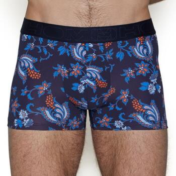 HOM Morgiou Blauw/Print Sport Boxer
