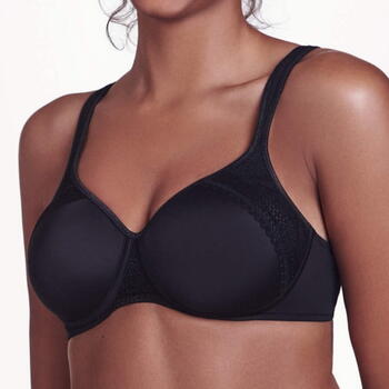 Lisca Gina Zwart Wireless bh