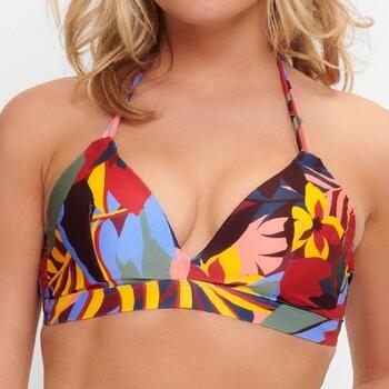 LingaDore Beach Bright Leaves Multicolor/Print Voorgevormde Bikinitop