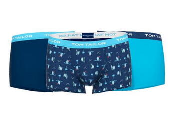 Tom Tailor Sailing Blauw/Print Boxershort
