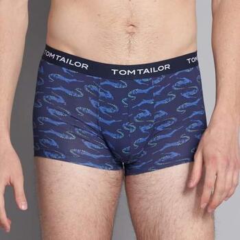 Tom Tailor Alligator Marine Blauw/Print Boxershort