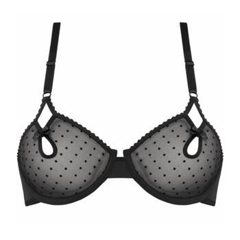 Marlies Dekkers Peekaboo Zwart Niet voorgevormde bh