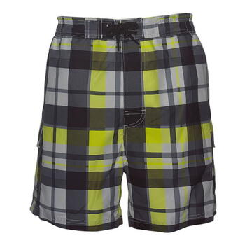 Nickey Nobel Lars Grijs/Print Zwemshort