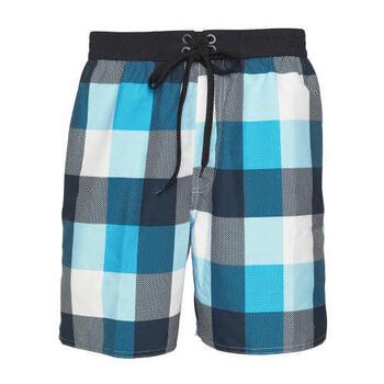 Nickey Nobel Joep Blauw/Print Zwemshort