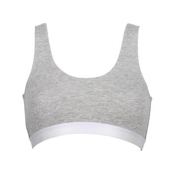 My Basic by After Eden Sporty Grey Melange Wireless bh