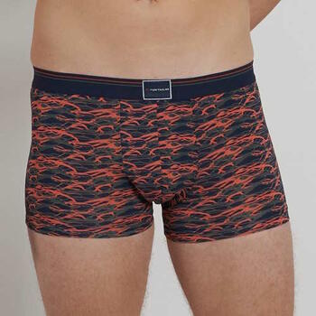 Tom Tailor Blue/Green All over  Blauw/Print Sport Boxer