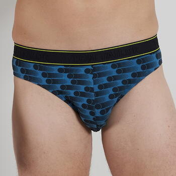 Tom Tailor Black Hole Blauw/Zwart Heren Slip