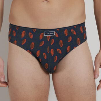 Tom Tailor Autumn Grijs/Oranje Heren Slip