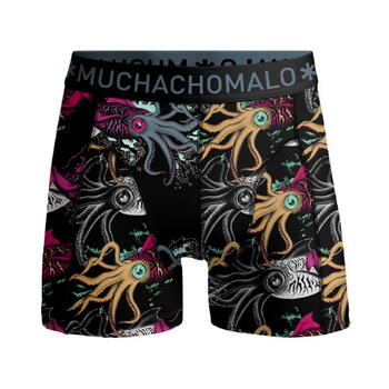 Muchachomalo Calamari Zwart/Print Jongens Boxershort