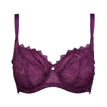 After Eden D-Cup & Up Anna Aubergine Niet voorgevormde bh