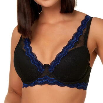 After Eden D-Cup & Up Noa Zwart/Blauw Voorgevormde bh