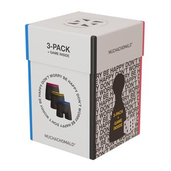 Muchachomalo Game Cube Zwart/Multicolor Boxershort