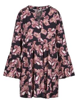 LingaDore Beach Paisley Love Zwart/Print Tuniek