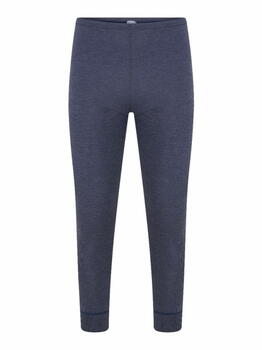 Beeren Ondergoed Long John Blauw Unisex Thermo Broek