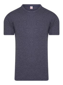 Beeren Ondergoed Basic Blauw Heren Thermo T-Shirt
