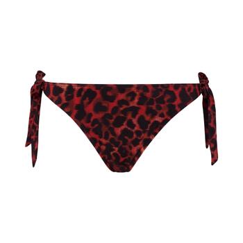 Marlies Dekkers Badmode Panthera Zwart/Rood Bikini Broekje