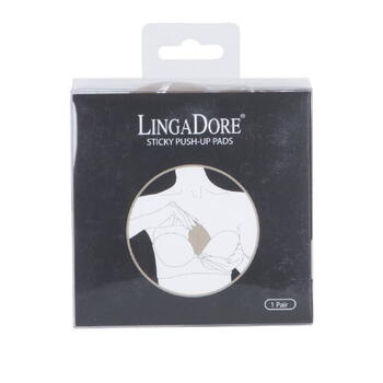 LingaDore Sticky Push Up pads Zwart Accessoires