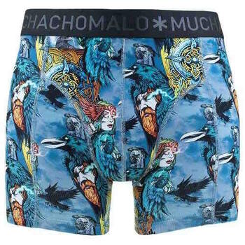 Muchachomalo Myth Norway Blauw/Print Boxershort