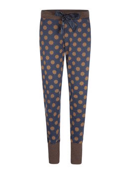 Charlie Choe Wandering Nights Marine Blauw/Print Pyjamabroek