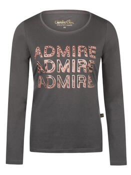 Charlie Choe Wild Nights Donker Grijs Slaapshirt