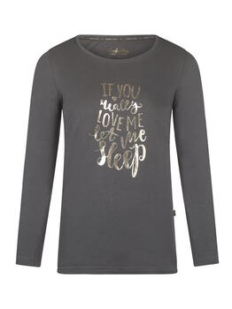 Charlie Choe Flower Nights Donker Grijs Slaapshirt