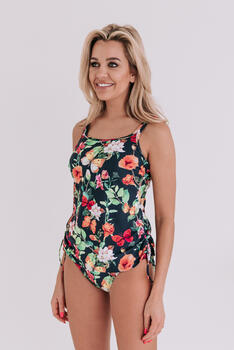 Bomain Venice Marine Blauw/Print Tankini Set