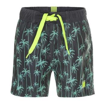  DJ DutchJeans Palm trees Grijs/Mint Zwemshort