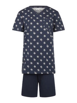 Charlie Choe RODEO Marine Blauw/Print Pyjamashirt