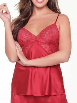 LingaDore Night Earth Red Rood Slaapshirt