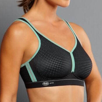 Anita Active Performance Zwart/Blauw Sport bh