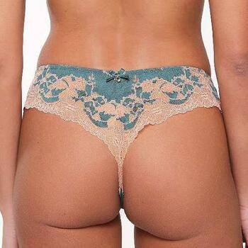 LingaDore  Turquoise & Sand Turquoise/Print String