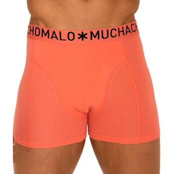 Muchachomalo Light Cotton Solid Oranje Boxershort