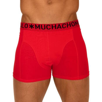 Muchachomalo Light Cotton Solid Rood Boxershort