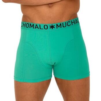 Muchachomalo Light Cotton Solid Groen Boxershort