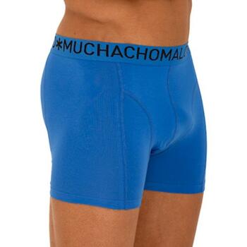 Muchachomalo Light Cotton Solid Cobalt Boxershort