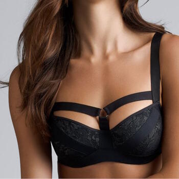 Marlies Dekkers Wing Power Grijs/Zwart Voorgevormde bh