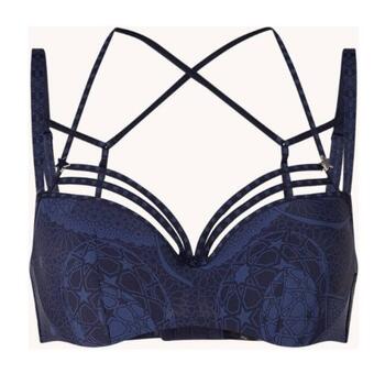 Marlies Dekkers SuperNova Marine Blauw/Print Voorgevormde bh