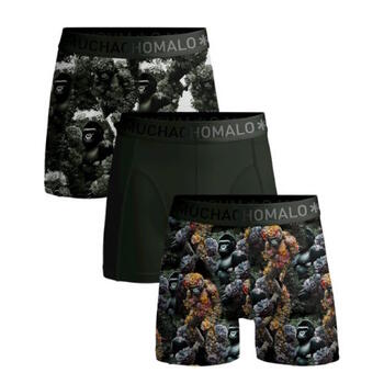 Muchachomalo Gorilla Groen/Print Boxershort
