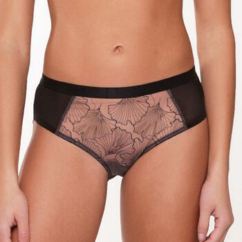 LingaDore Black Flower Zwart Short